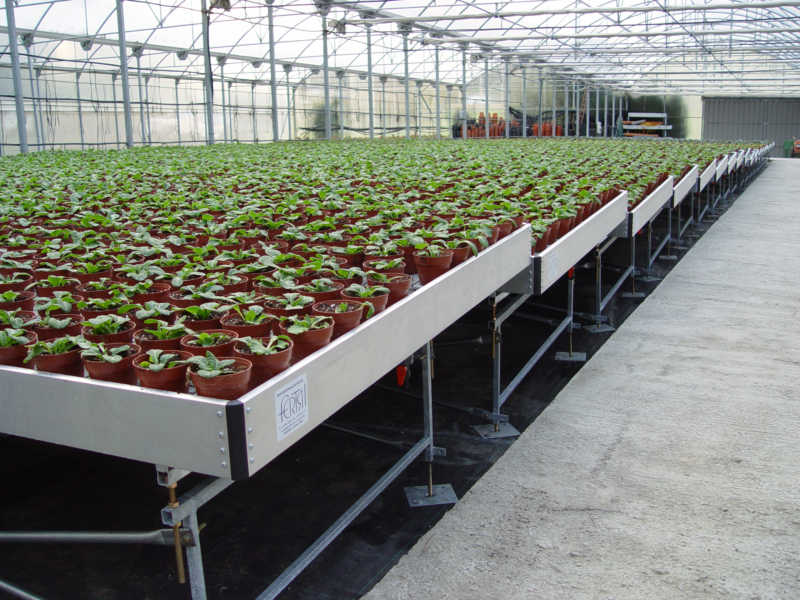 Mesas de cultivo móviles
