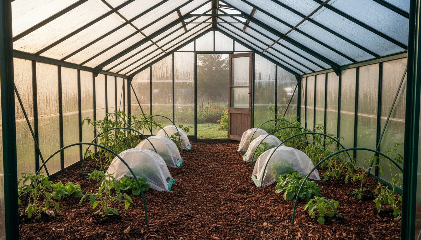 Métodos efectivos para proteger cultivos y plantas del frío y las heladas