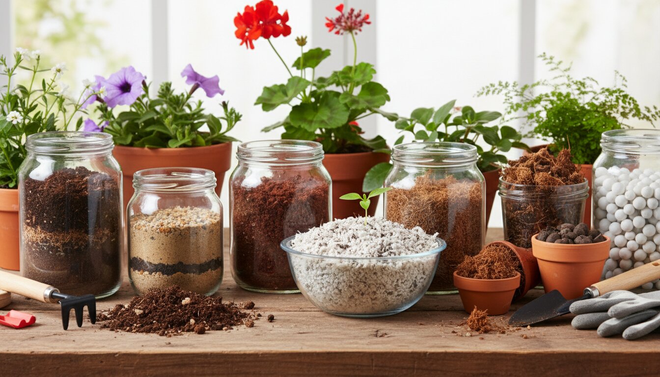 Tipos de tierra y sustratos para cultivar plantas y flores