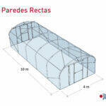 Túnel Paredes Rectas 4m