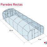 Túnel Paredes Rectas 4m