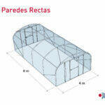 Túnel Paredes Rectas 4m