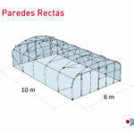 Túnel Paredes Rectas 6m