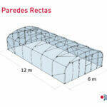 Túnel Paredes Rectas 6m