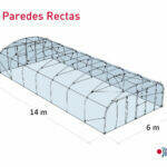 Túnel Paredes Rectas 6m