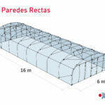 Túnel Paredes Rectas 6m