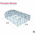 Túnel Paredes Rectas 6m